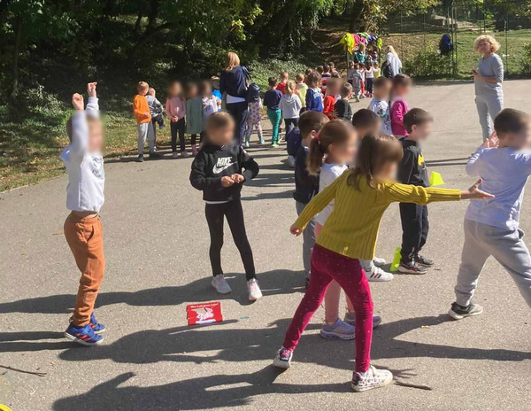 Sportski dan u okviru dečije nedelje u PU Čika Jova Zmaj