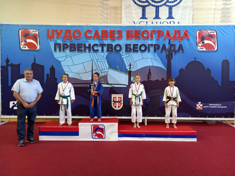 Uspesi džudista Voždovca na "Trofeju Beograda"